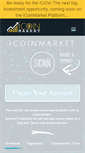 Mobile Screenshot of icoinmarket.com